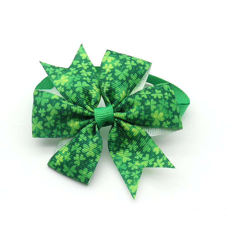 Pet accessories, St. Patrick's Day in Lreland, Cat and Dog Collar Accessories, Pet Tie, Clover Tie