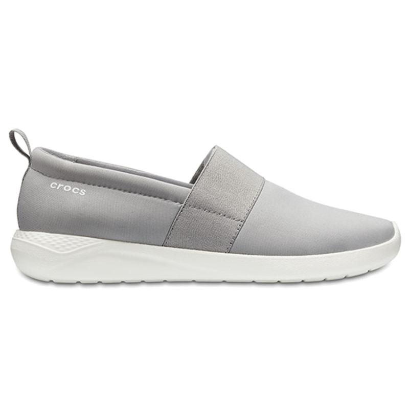 Crocs LiteRide Breathable And Wear resistant Low Top Casual Shoes Women's Gray