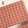 Bargain price Japanese Yarn-dyed Fabric DIY Handmade Bag Doll Quilting Craft Patchwork Fabric 100% Cotton Sewing Cloth 50*70CM