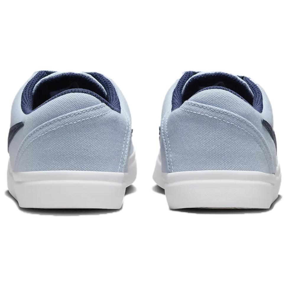 Nike Check Canvas SB GS Light Armory Blue Kids Sneakers White Midnight-Navy 905373-407