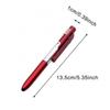 School Students Stationery Writing Pen Stylus Pen Ballpoint Pen with LED Light Cellphone Holder