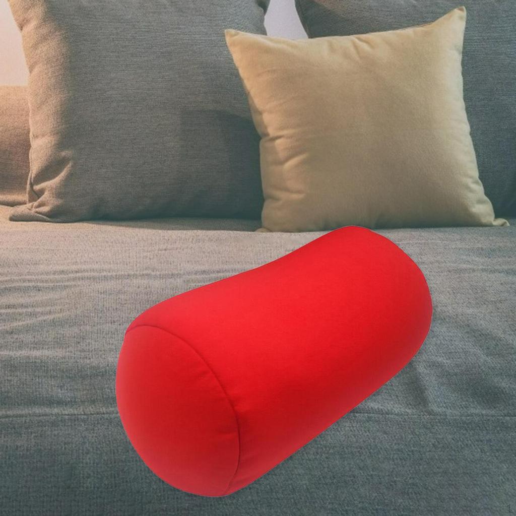 Pernă cu rolă de spumă cu memorie pentru gât cervical, suport pentru cilindru de dormit, tetiera pentru spate pentru casă