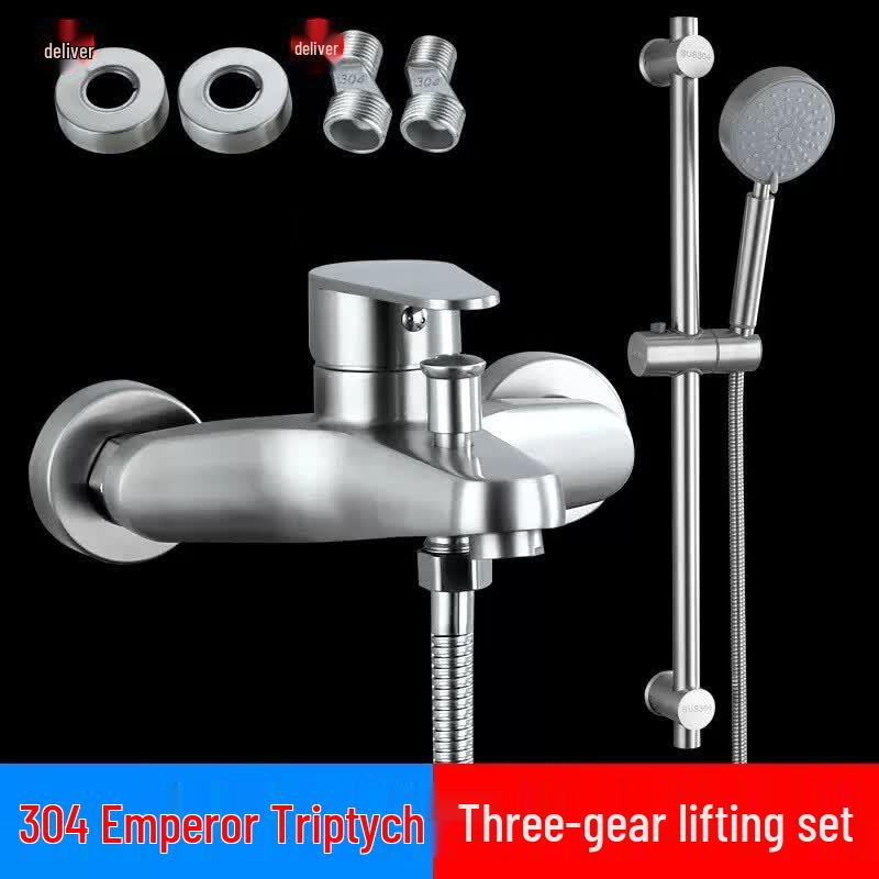 LinDong 3-Function 304 SS Concealed Shower Mixer Set