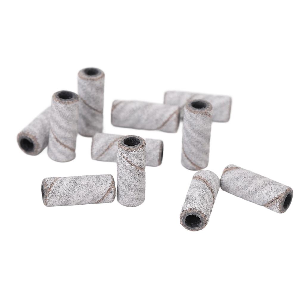 100pcs Sanding Bands for Nail Drill Machine Professional Multi Functions Manicure Pedicures Sanding Bands