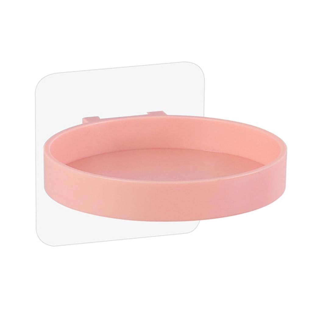 Wall Mounted Soap Rack Aromatherapy Bottles Holder Waterproof Hand Soap Tray Space Saving Bathroom Storage Solution