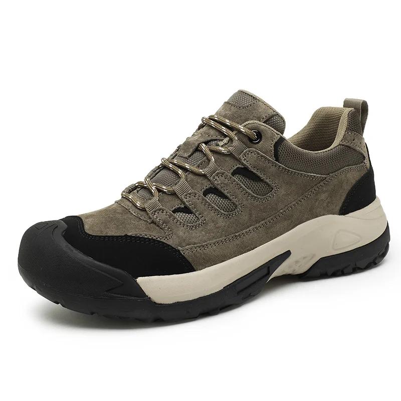 New Men's Outdoor Hiking Shoes,Anti-slip Camping,Hunting,Hiking,Walking Shoes,Breathable Men's Casual Sports Shoes,Running Shoes