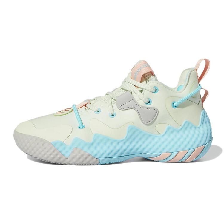 adidas Harden Volume 6 J Green Blue Pink Men s GV8772 EU 36