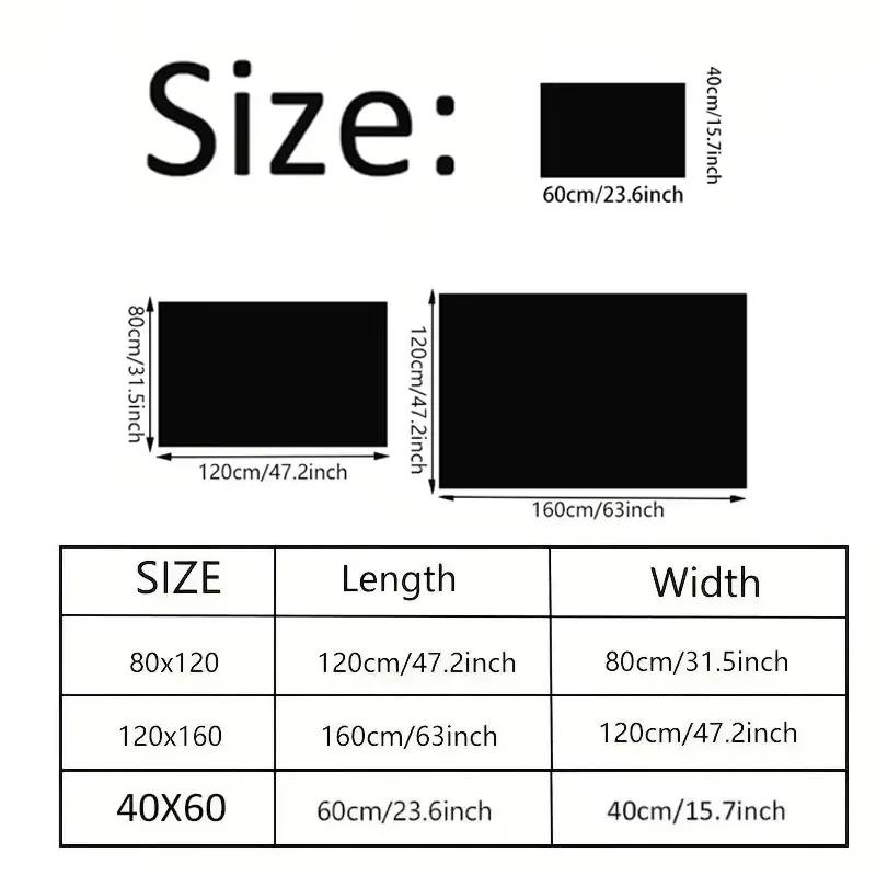 Christmas Element Printed Doormat Anti Slip and Anti Stain 100% Polyester Carpet Suitable for Front Door Living Room Bedroom Rug