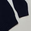 Little Bear Autumn/Winter Men's Pure Cotton Embroidered Round Neck Sweater
