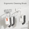 Window Track Cleaning Brush with Non-Slip Grip Sliding Door Window Sill Cleaning Scrubber 3 in 1 Groove Crevice Scrub Cleaning Tool