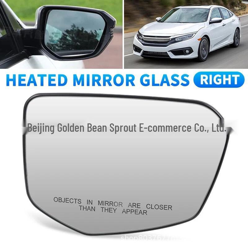 Compatible Reversing Mirror Lens for Honda Civic Rearview Neutral