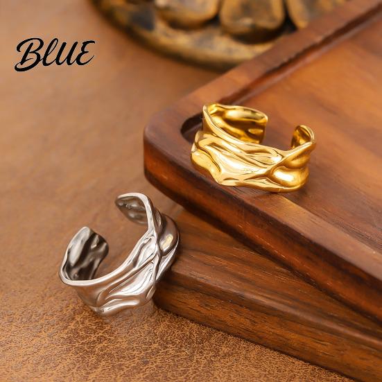 Elegant Open Band Ring Adjustable Lightweight Comfortable to Wear Anti-Oxidation