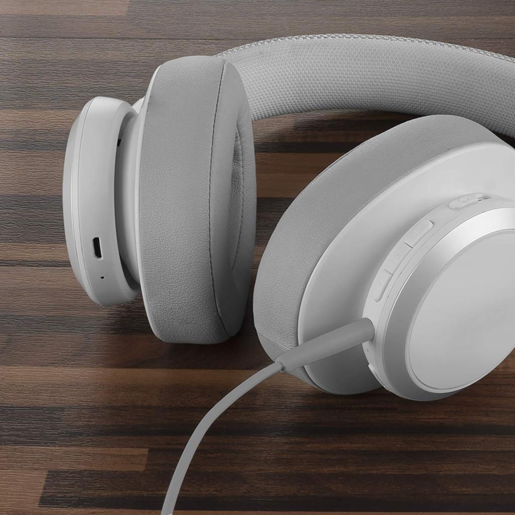 GEEKRIA Аудіокабель для навушників JBL Tune 770NC 700BT 660NC 2,5 мм з вбудованим мікрофоном та регулятором гучності 1,2 м