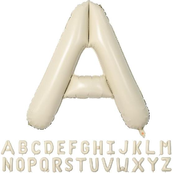 40 Inch Cream White 1 Balloon Numbers, Large Number 1 Balloon Foil Helium Number Balloons, Big 1st Foil Birthday Balloons for Boys Girls 1st Birthday