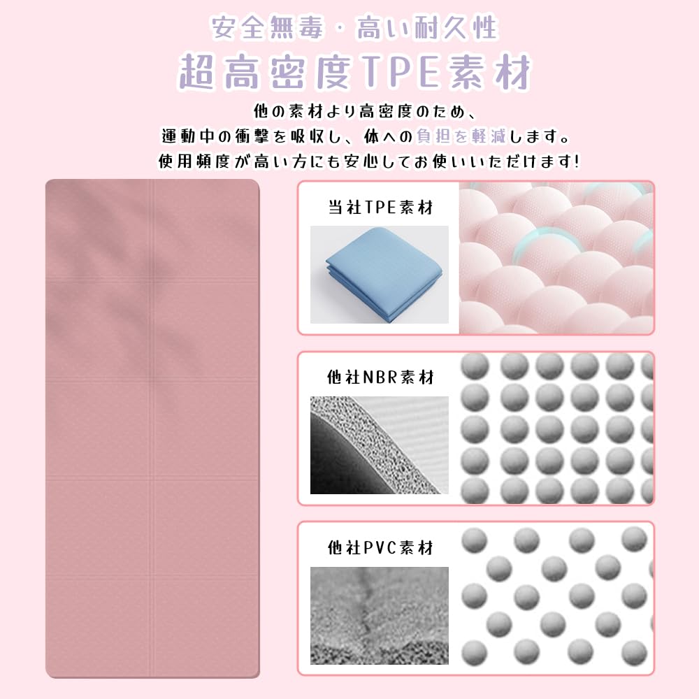 Sammenleggbar Yoga tommer Trening Øvelse TPE Tøying Reise Yoga Leveres med Bæreveske For Enkel å Grønn Størrelse x x tommer x 30 x 7 Utvidet Størrelse x