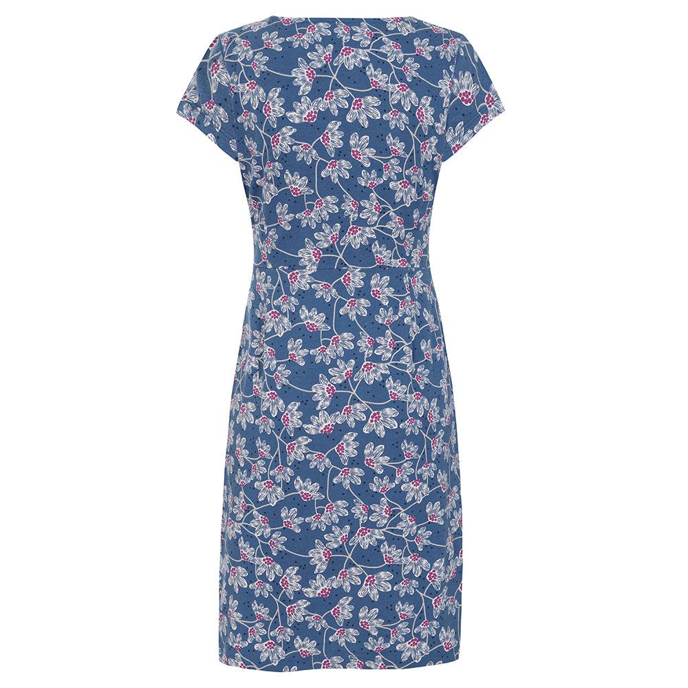 Lazy Jacks Womens/Ladies Wildflower Capped Sleeved Dress