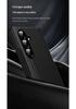 Housse à rabat en cuir Samsung Z Fold 8 avec emplacement pour carte et fenêtre
