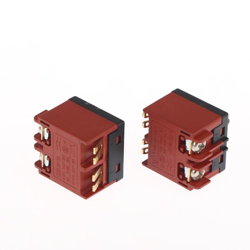 1/2/5Pcs Push Button Switches Angle Grinder Switch Replacement Parts For 6-100 Polisher Angle Grinder Accessories Power Tool