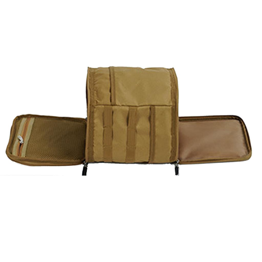 Camping Storage Bag Oxford Cloth Built In Mesh Pocket Portable Handle Large Capacity Outdoor Tote Bag for Picnic