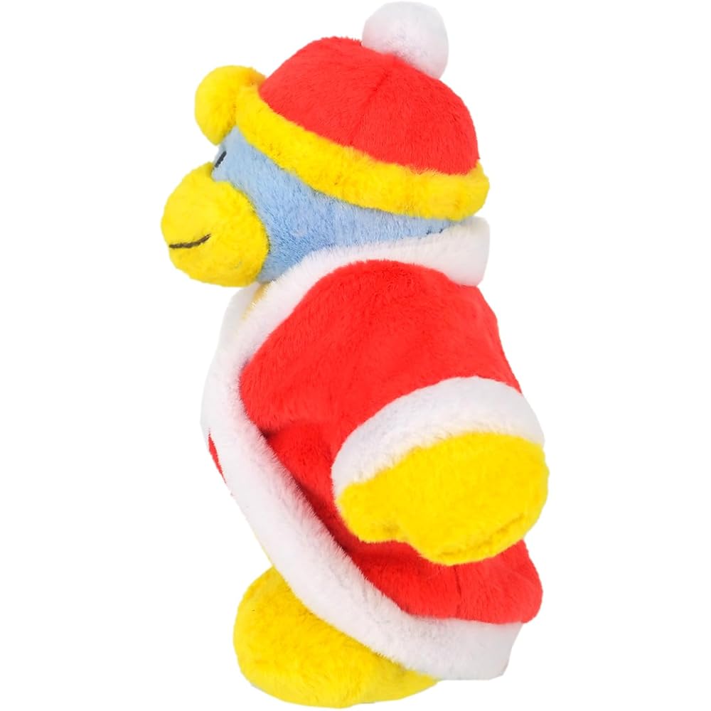 San-ei Trading Kirby Cuddle Friends King Dedede Plush Toy 17x9.5x19cm Soft Stuffed Animal