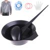 8Pcs Hair Color Dye Bowl Comb Brushes Gloves Hat Tool Kit Dye Bowl Comb Brush