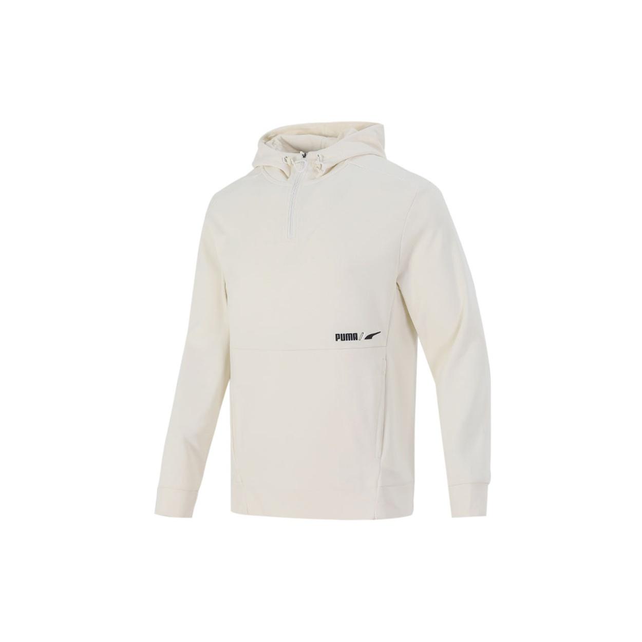 PUMA Half Zip Jacket White Men s 846535-73 M