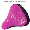 3D Bicycle Saddle Cover Soft Bike Seat Covers Cycling Silicone Seat Cushion Cycling Breathable Saddle Comfortable Bicycle Saddle