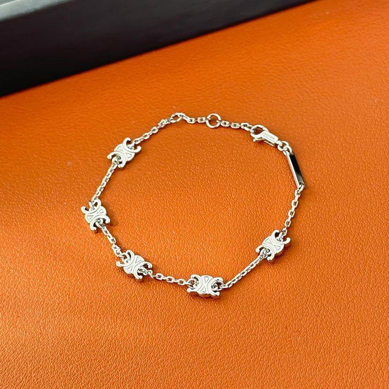 

Золотое объемное колье «Триумфальная арка» с девятью цветами для женщин, новинка 2023 года, набор браслетов, популярное в интернете, декоративное, летнее Silver bracelet 17cm (new shelves)