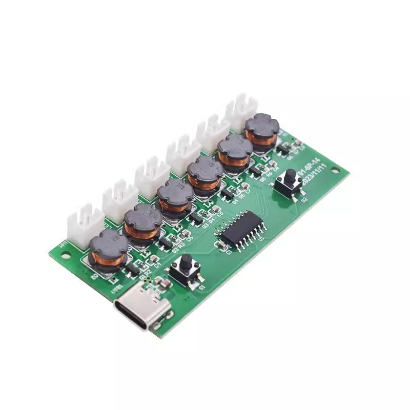 

Six-Spray Humidifier Module Atomizer Chip Integrated Board ElectronicDIYFour-Spray Hydration Device Aromatherapy Module