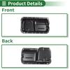 UXCELL 1 Pc No.11200PT0010 Engine Oil Pan for Honda Accord 1990-1997 Iron Black