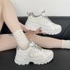 Casual Dad Shoes Women's Summer Platform 2025 New Versatile and High Breathable Little White Shoes Casual Sports Shoes Women's