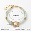 Vintage Beaded Stacked Bracelet Combination Personalized Handpiece Female Gold Plated