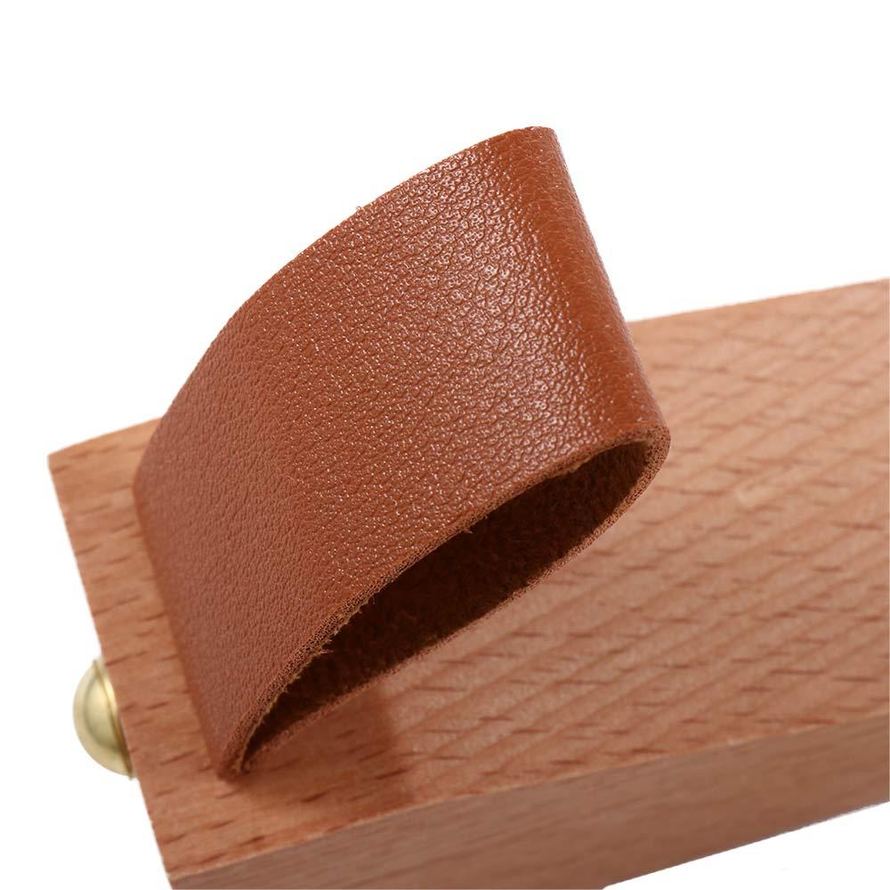 Solid Wood Anti-collision Nail-free For Store Dorm Gate Decor Triangular Wedges Wall Protector Door Stopper Non-Slip Stoper