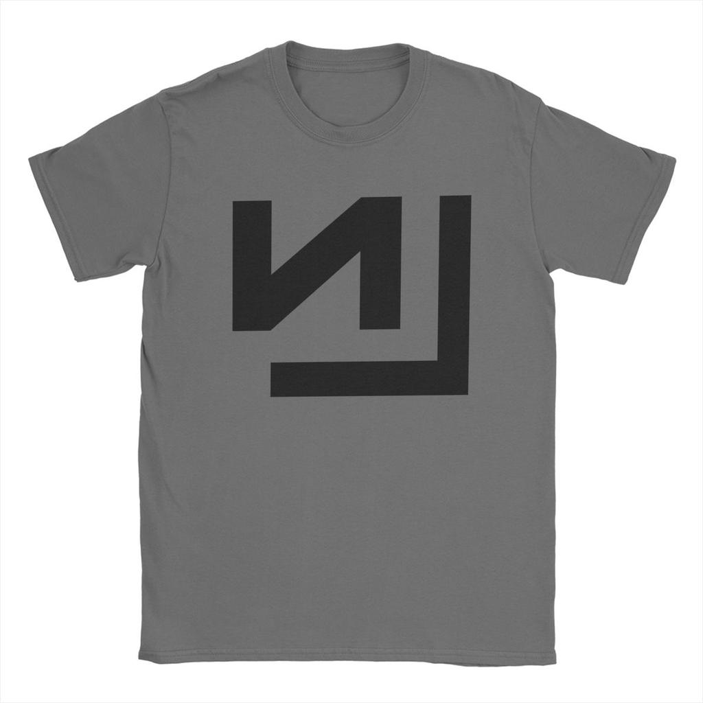 Pánské tričko s logem Nine Inch Nails, bavlněné, vtipné, s kulatým výstřihem, s krátkým rukávem, topy, nápad na dárek