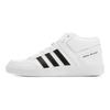 adidas Cloudfoam All Court Mid Cuir Synthétique Mode Antidérapant Léger Mid Top Chaussures de Skate Unisexe Chaussures de Skate Blanc H02980