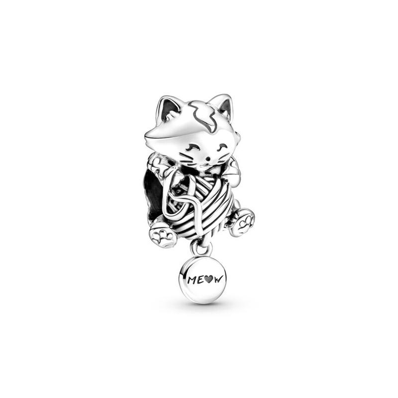 Haustier Katze Hunde Krallen Charms Perlen Anhänger Passend Original Schlangen Kupferarmband Halskette Perlen Für Diy Schmuck Damen Geschenk
