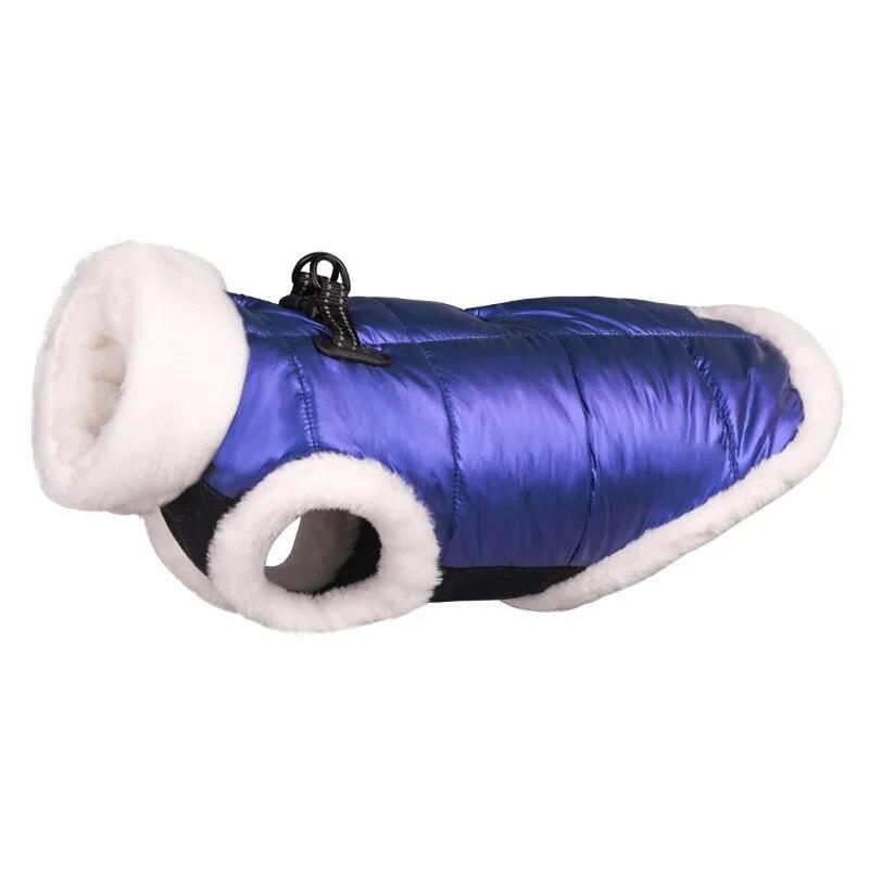Winter Thickened Dog Clothes for Small Medium Dogs Cats Coat Waterproof Puppy Padded Jacket Reflective Yorkie Bulldog Costumes