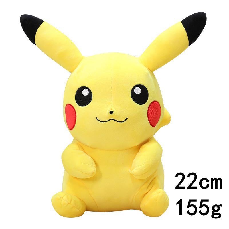Gengar, Psyduck, Charizard, Mewtwo, Eevee, and Snorlax Pokémon Plush Toys Collection