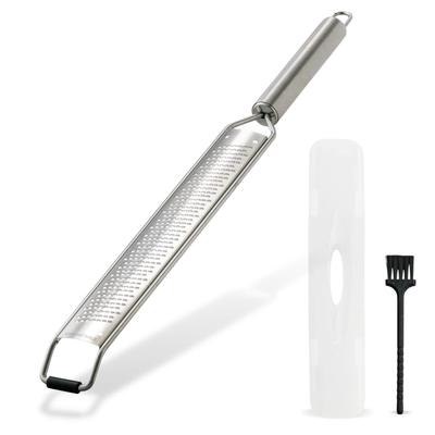 Comolife Stainless Steel Cheese Cheese Grating Tool with Cleaning for Spices and Condiments Grater, Scraper, Grater, Brush,