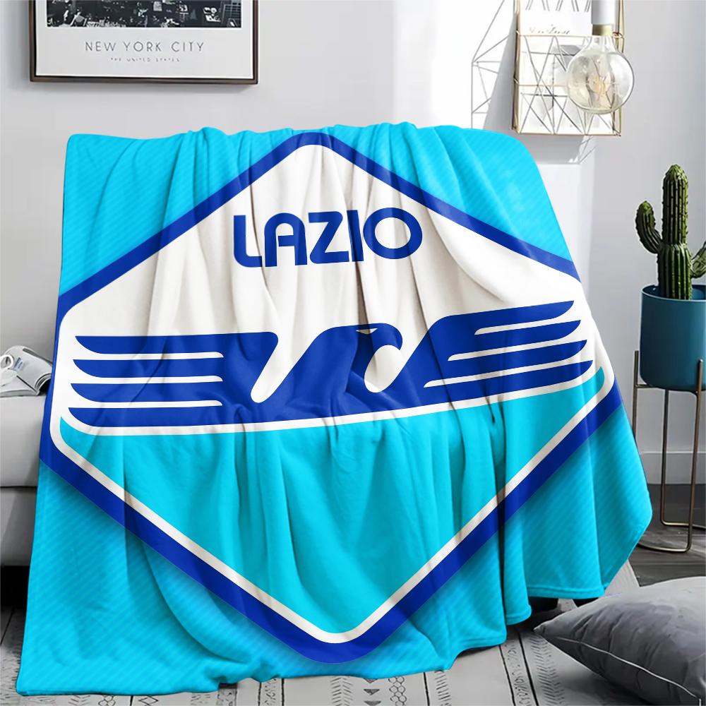 Lazio, wzór Koc flanelowy, Wysoka jakość, Wygodny na wszystkie pory roku, Wystrój domu, Ciepło i komfort, Idealny na prezenty.