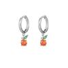 Tropical Fruit Mini Hoop & Stud Earrings - Creative European & American Ear Jewelry