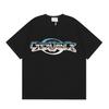 Grenzüberschreitend auf Lager exklusiv Casablanca Doppelgaze reine Baumwolle Unisex T-Shirt Hip-Hop lässig Kurzarm locker Rundhals