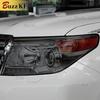 For Toyota Land Cruiser 2014- Accessories Car Headlight Protective Film Headlamp Restoration Transparent Black TPU Sticker