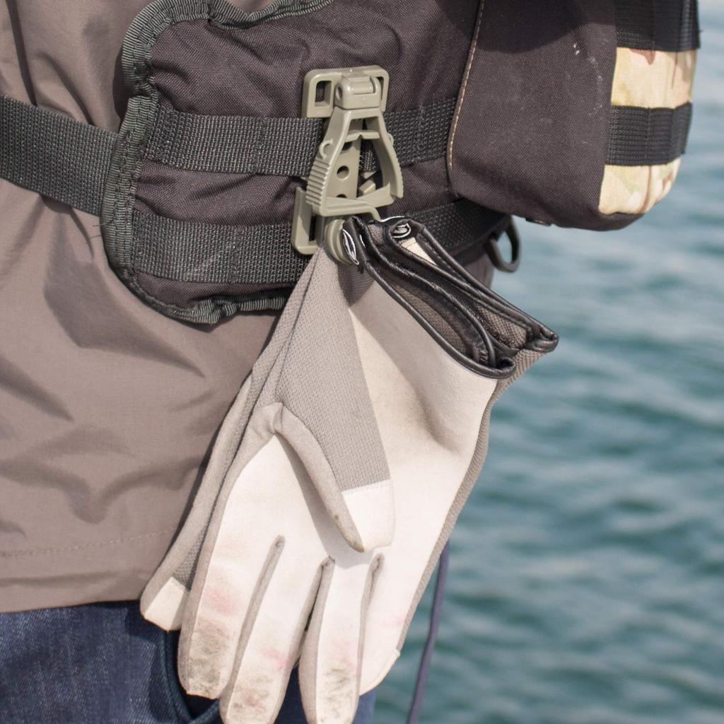 Daiichi Seiko MC Multi Clipper Dark Earth Carabiner Fishing