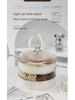 Elegant Multi-layer Fruit and Snack Box with Lid for Living Room