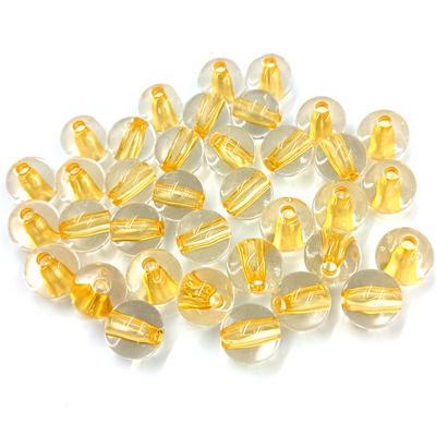 Armband Halskette Zubehör Acryl Runde Perlen 14mm Transparent DIY Für Schmuckherstellung Perle Abstandshalter Lose Perlen