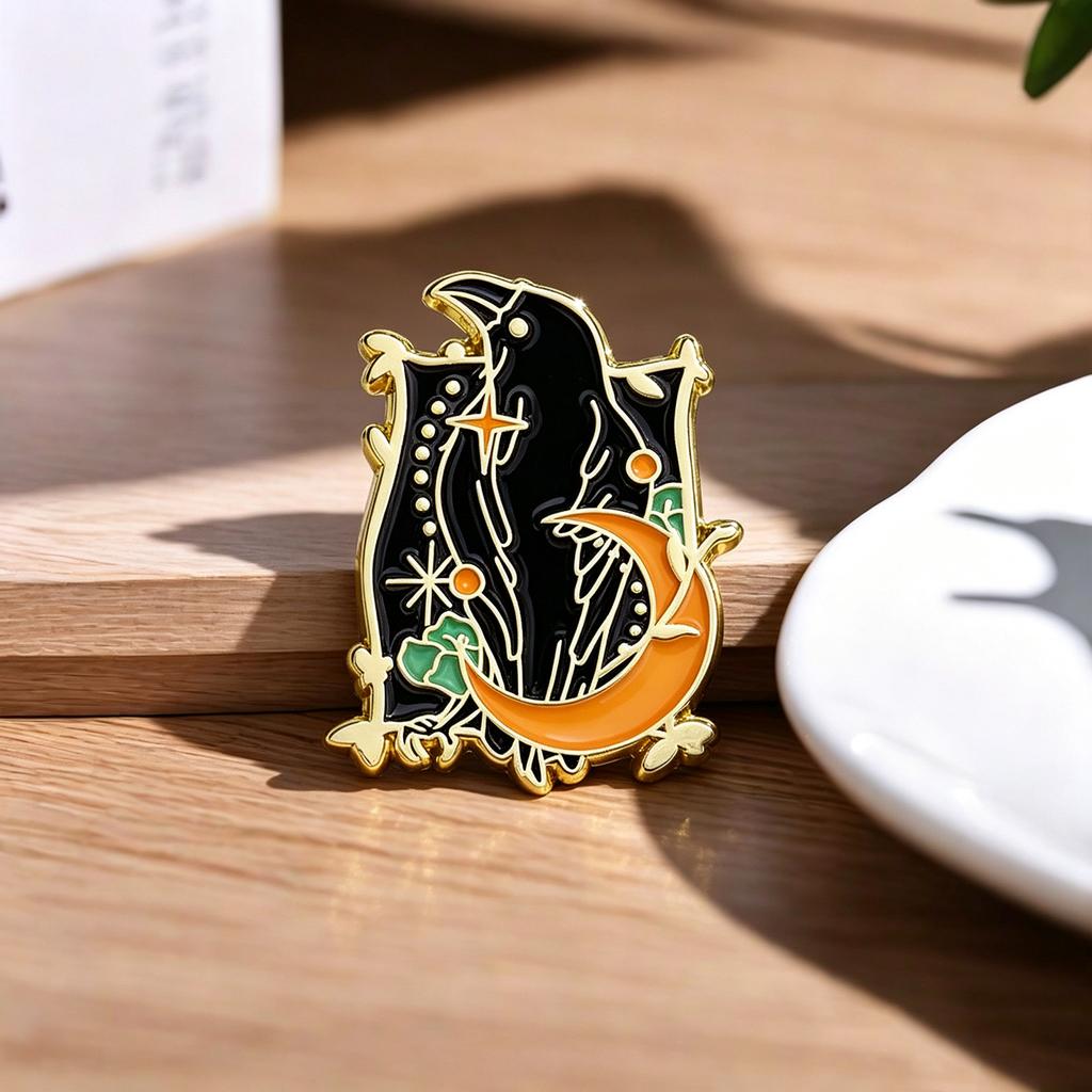 Creative Butterfly Design Pin Brooch for Jackets Bags Hats