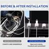 Car Interior Stickers Dashboard Data Cable Clip USB Line Hub Wire Holder For Toyota Corolla Camry Rav4 Yaris Hilux Prius Auris