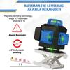 6000mAh 16 Lines 4D 360° Horizontal + Vertical Cross Lines With Auto Self-Leveling Indoors and Outdoors Green Laser Level Tripod Green