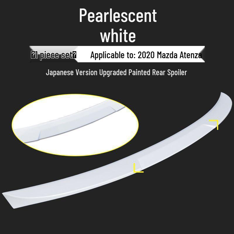 Mazda Atenza 2020 No-Drill Rear Spoiler Mini Gurney Flap Wing